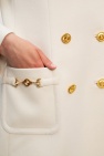 Gucci cream Double-breasted coat