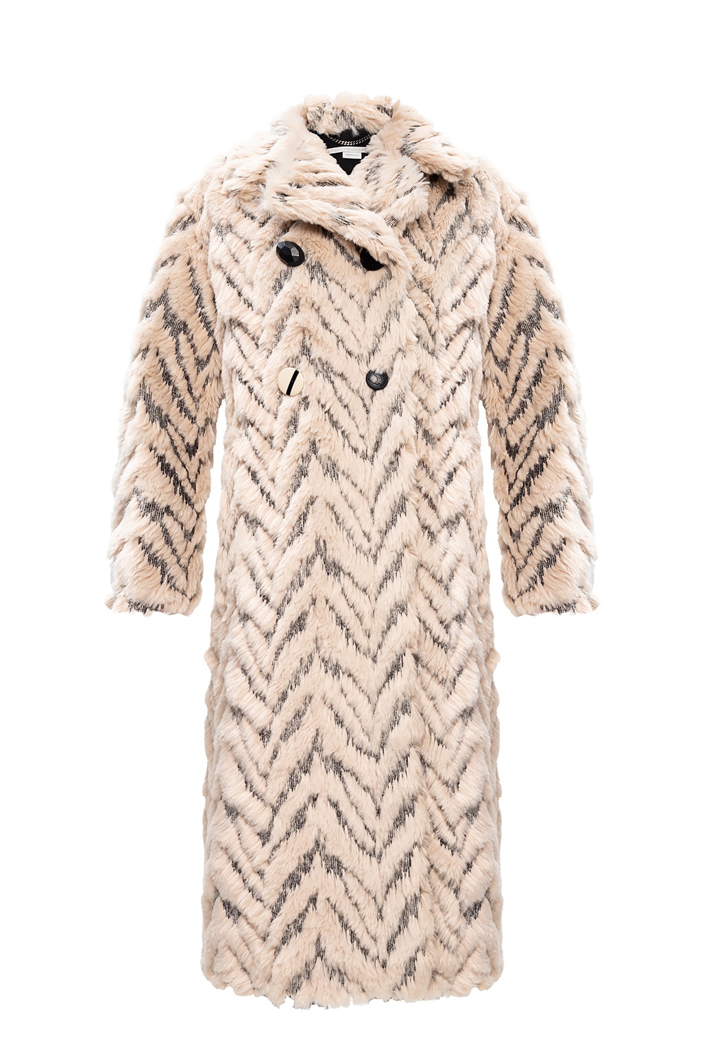 stella mccartney faux fur coat