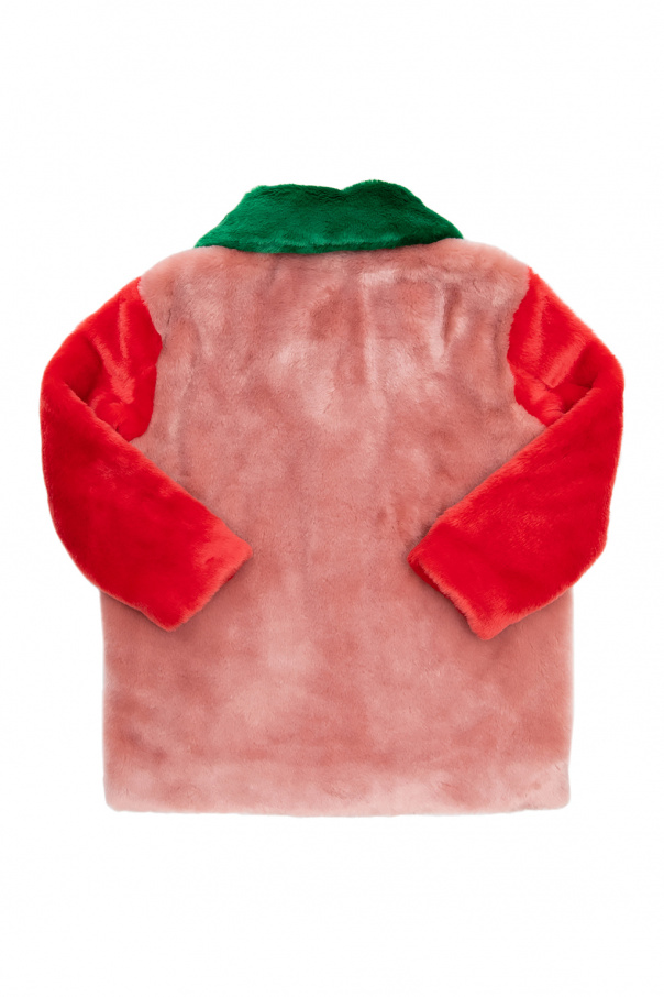 Stella McCartney Kids Faux-fur coat