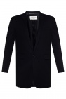 Saint Laurent Wool coat with cut-outs