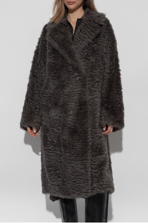 STAND STUDIO Faux fur coat Nicole