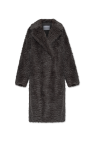 STAND STUDIO GREY Faux fur coat Nicole