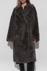 STAND STUDIO GREY Faux fur coat Nicole