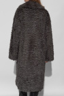 STAND STUDIO GREY Faux fur coat Nicole