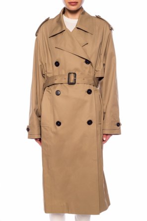 Saint Laurent Notch lapel trench coat