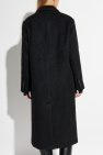 STAND STUDIO BLACK Wool coat Essa