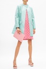 Gucci light blue Band collar coat