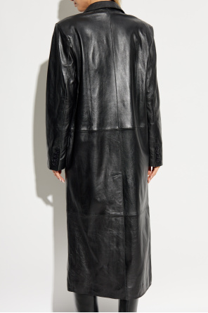 STAND STUDIO Leather Coat Selene