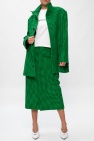 Balenciaga GREEN Houndstooth coat