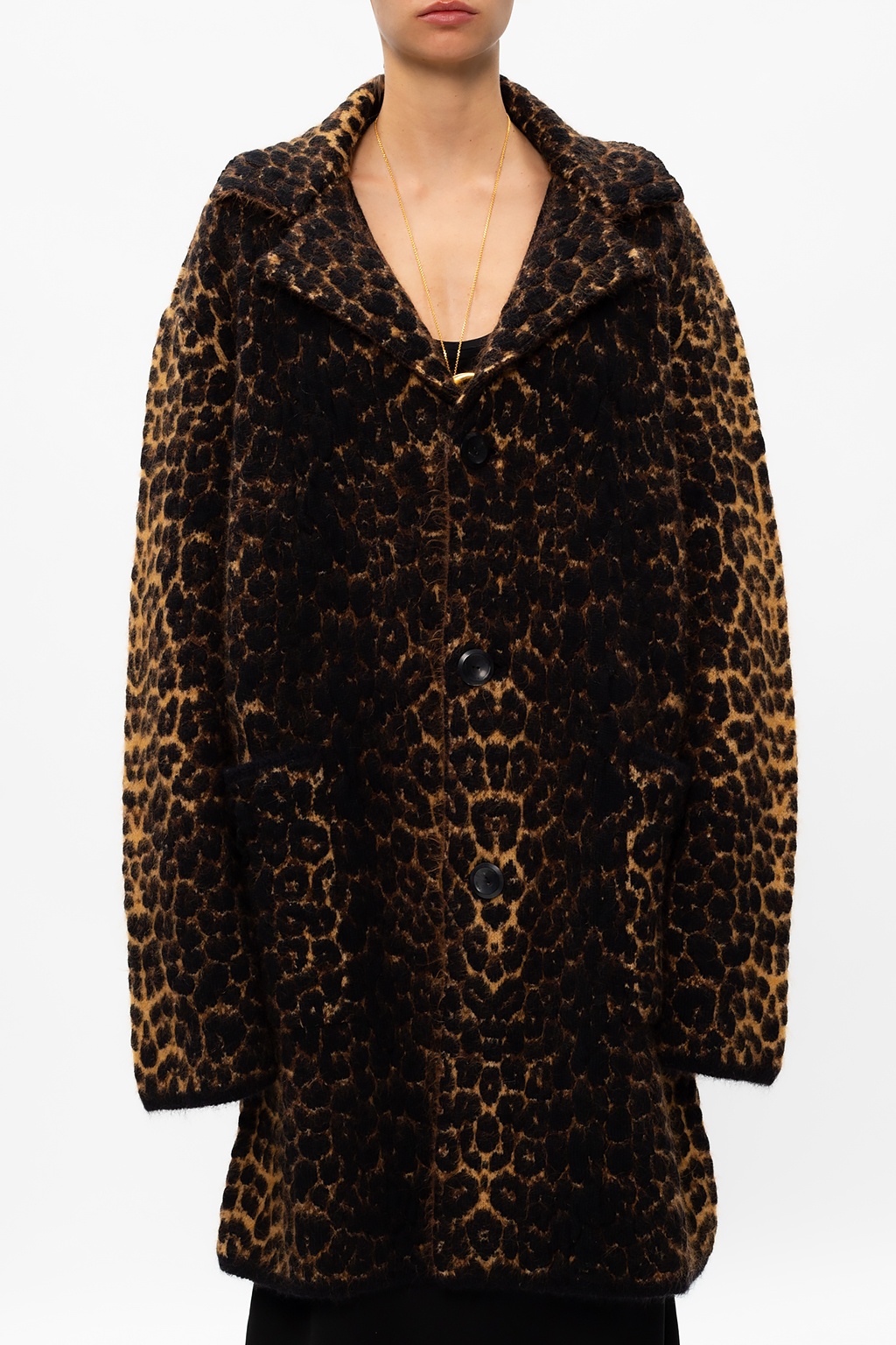 Saint Laurent Patterned coat