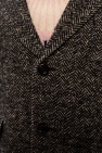 gucci Horsebit-detail Wool coat