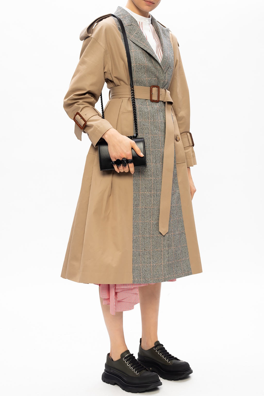 Alexander McQueen Belted coat