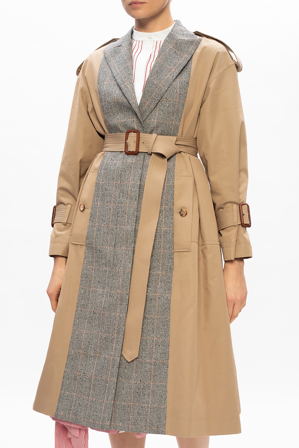 Alexander McQueen Belted coat