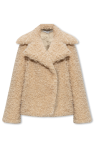 Stella McCartney Cropped faux-fur coat