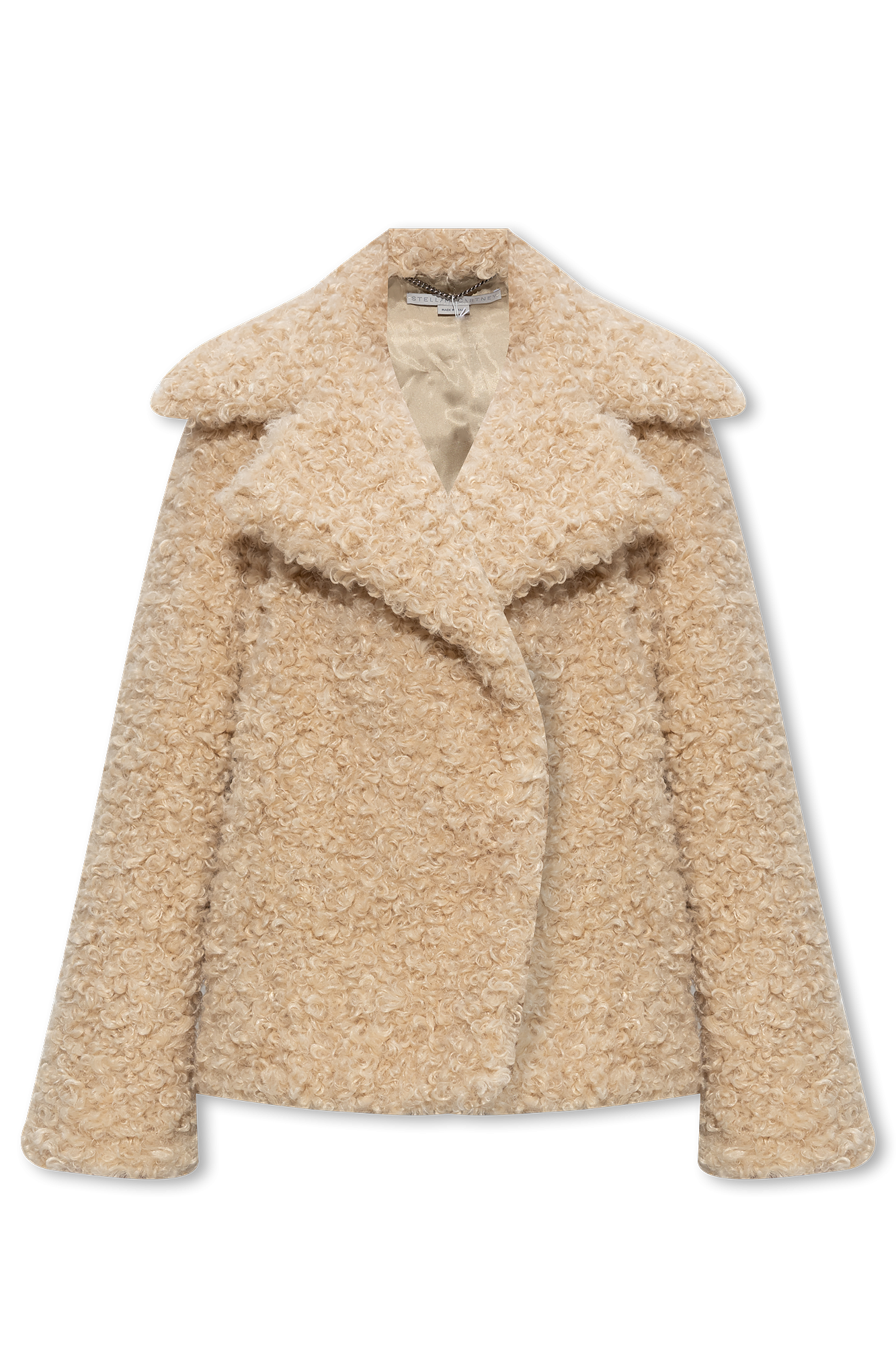 Stella McCartney Cropped faux-fur coat