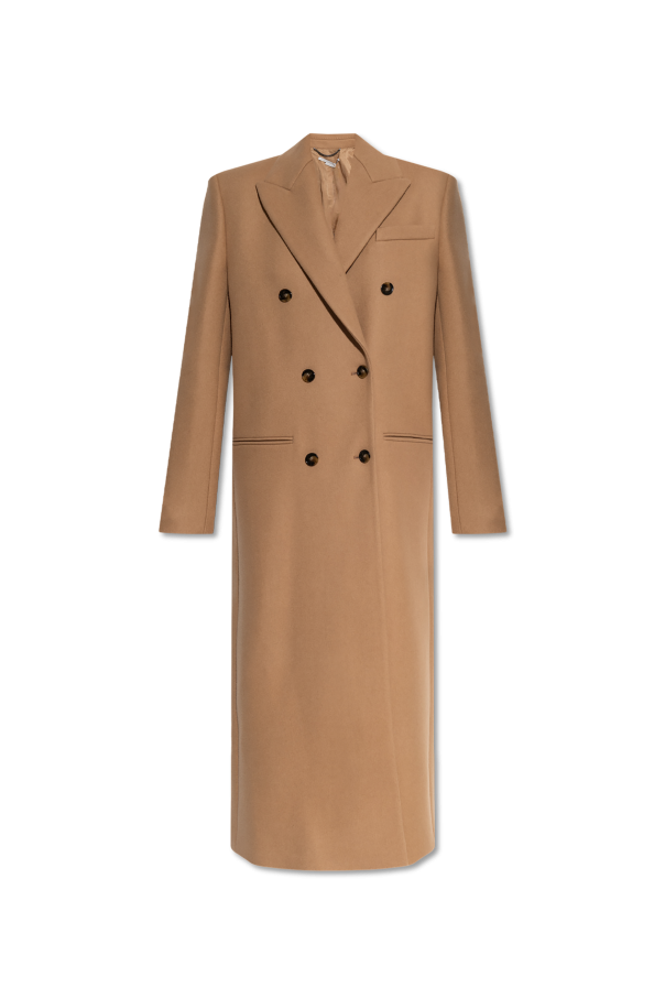 Stella McCartney Wełniany płaszcz