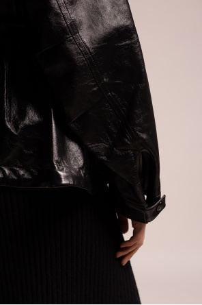 bottega Zip Veneta Leather jacket