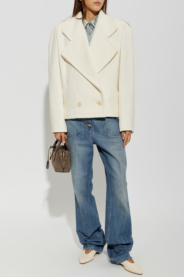 Stella McCartney Double-breasted wool coat