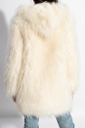 Saint Laurent Faux fur coat