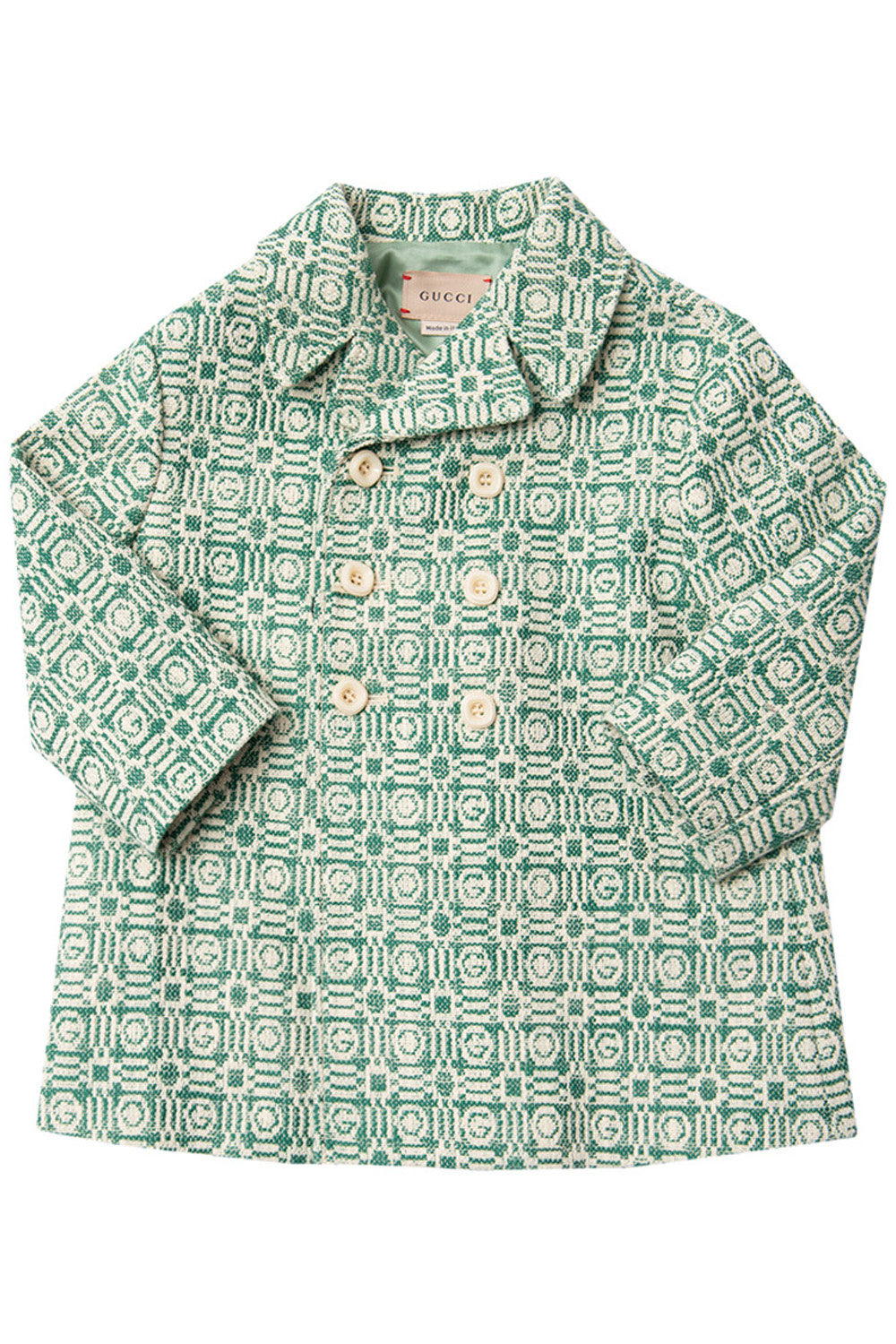 gucci Parade Kids Double-breasted coat