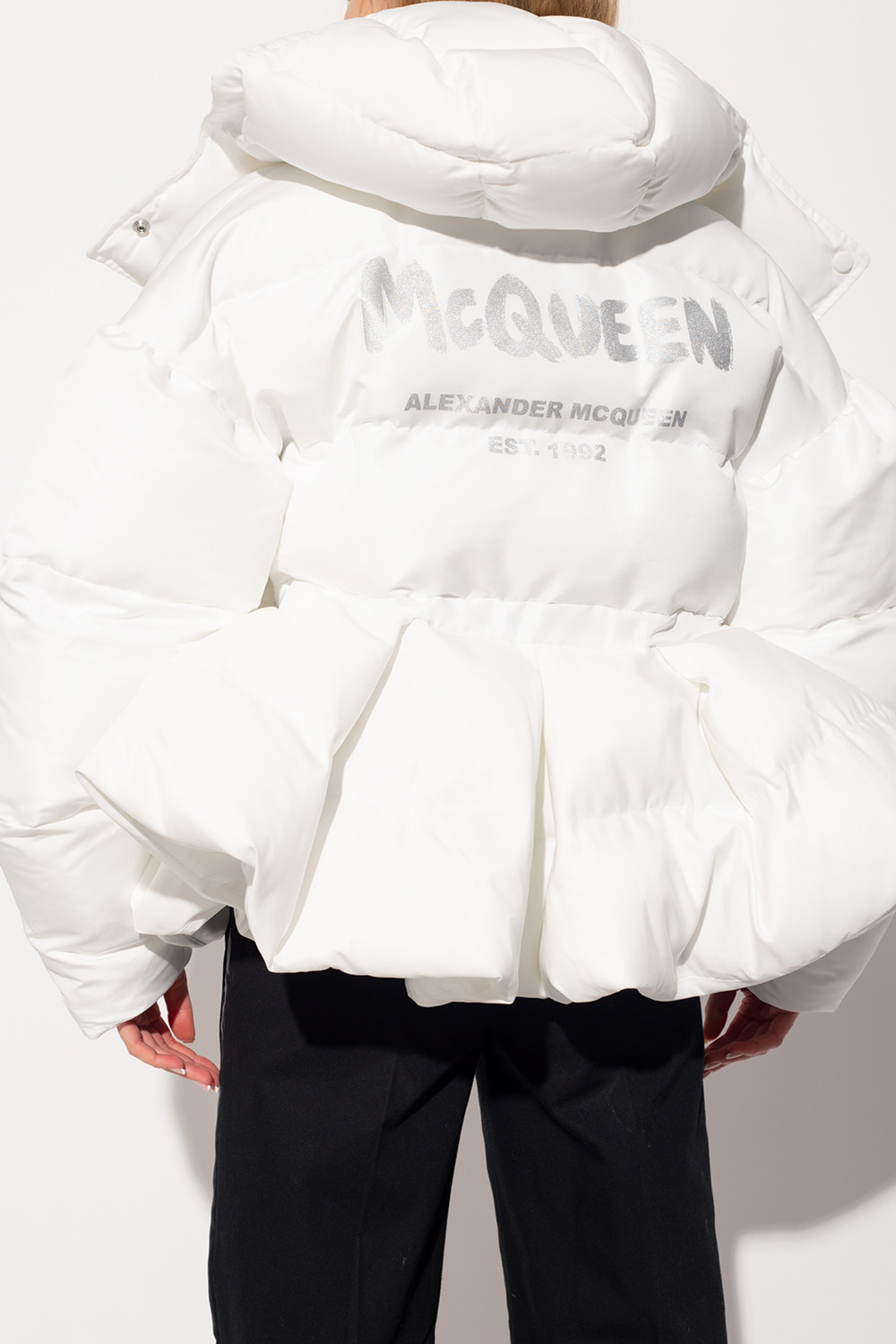 Alexander McQueen Alexander McQueen ruffle hem blouse