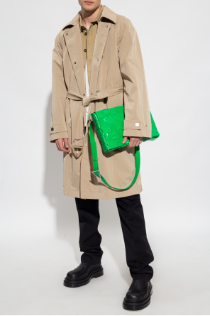 Double-breasted trench coat od Bottega Veneta