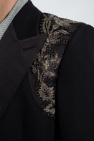 Alexander McQueen Embellished wool coat