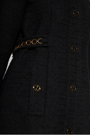Gucci Tweed coat with belt