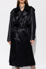 Saint Laurent Satin trench coat