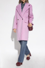 Bottega Veneta PINK Relaxed double-breasted coat