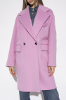 Bottega Veneta PINK Relaxed double-breasted coat