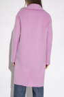 Bottega Veneta PINK Relaxed double-breasted coat