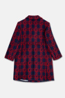 Gucci Kids NAVY BLUE Wool coat