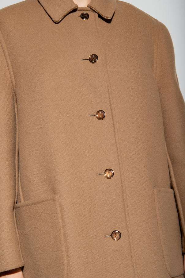 Gucci Dwustronny wełniany płaszcz
