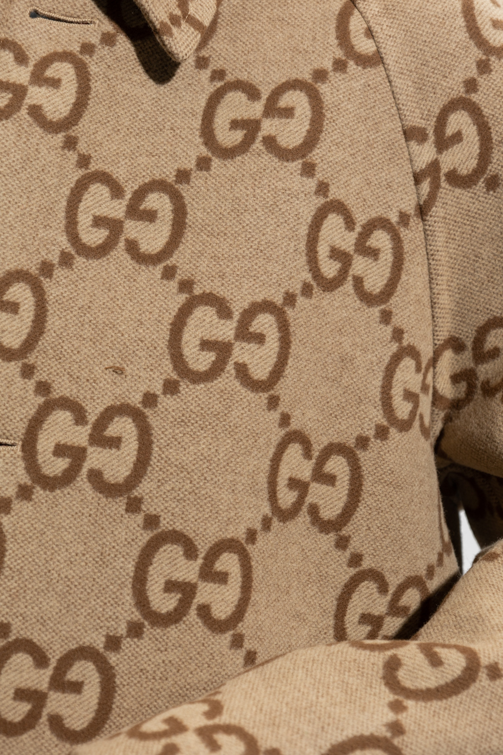Download The ultimate combination of luxury and streetwear- Supreme Gucci.  Wallpaper