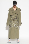 Balenciaga Trench coat with paint effect
