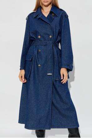 Emporio Armani Denim Trench Coat