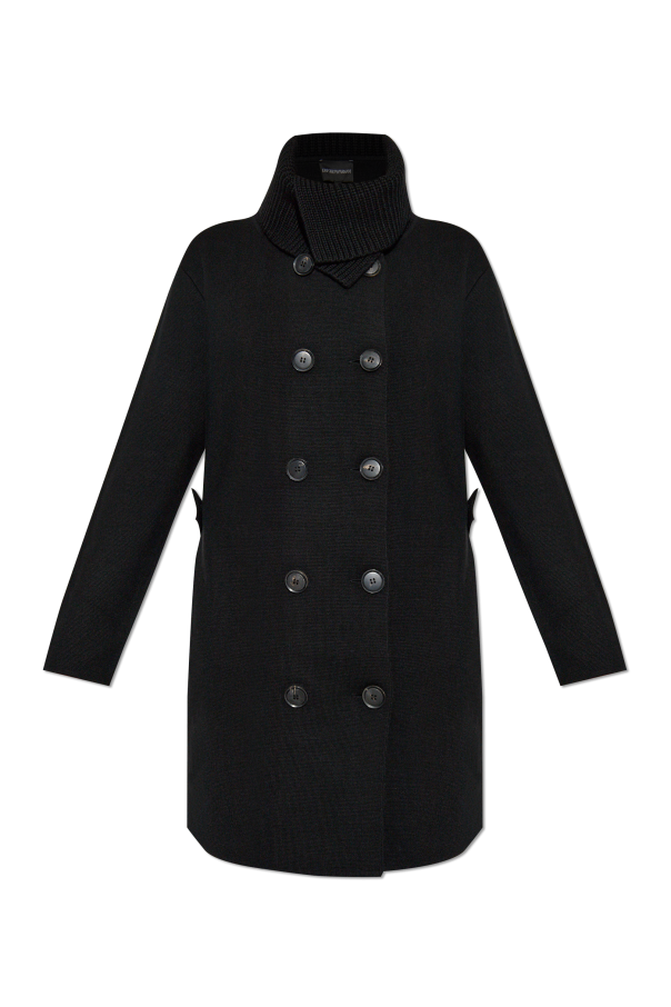 Emporio Armani Double-Breasted Coat