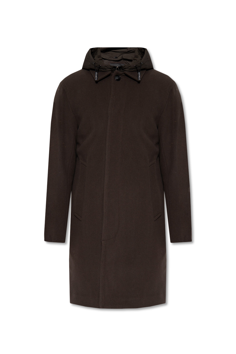 Emporio Armani Coat with detachable hood