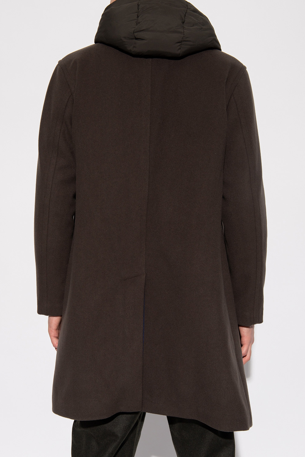 Emporio armani sweatpants Coat with detachable hood