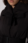 Emporio Armani BLACK Coat with wide collar