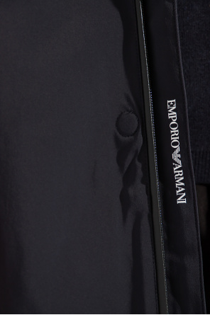 Emporio sleeveless armani Two-layered jacket