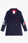 Emporio Armani NAVY BLUE Wool coat