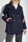 Emporio Armani NAVY BLUE Wool coat