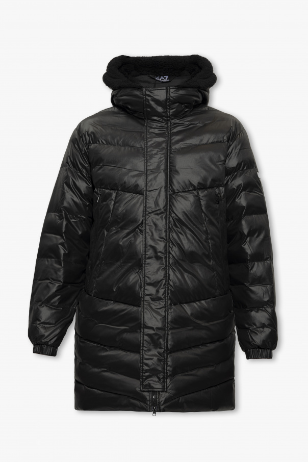 EA7 Emporio Armani Quilted jacket with logo