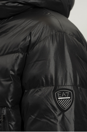 EA7 Emporio Armani Quilted jacket with logo