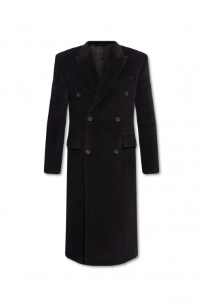 Double-breasted coat od Balenciaga