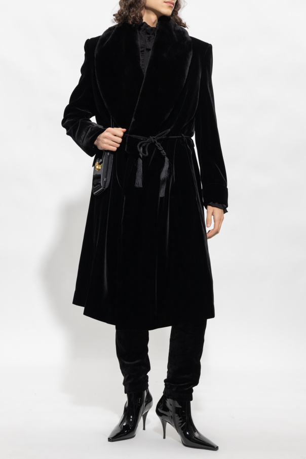 Saint Laurent Velvet coat