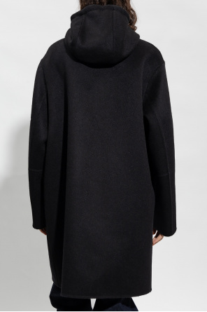 Bottega Veneta Hooded wool coat