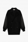 Alexander McQueen BLACK Double-breasted coat
